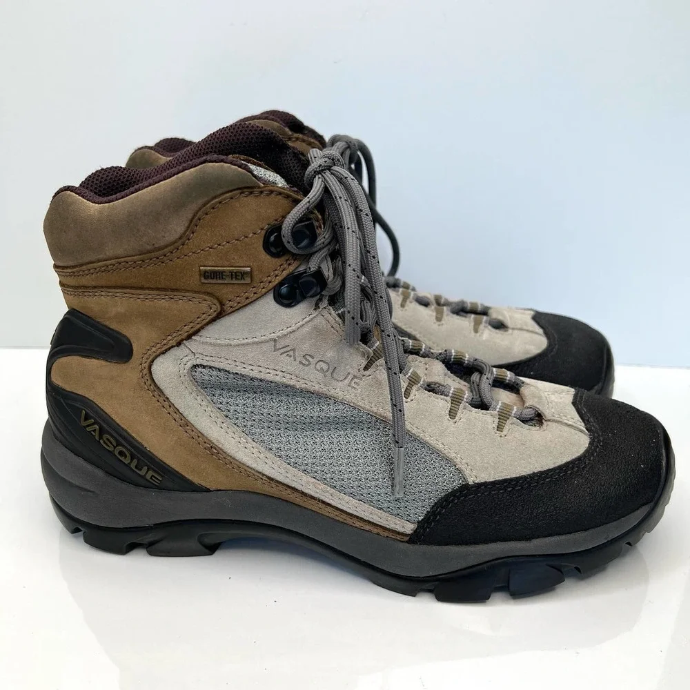 Vasque Mica II GTX Ankle Boots Gore-Tex Brown Vibram Hiking 7433 women